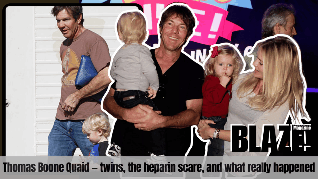 Thomas Boone Quaid — twins, the heparin scare, and what really happened
