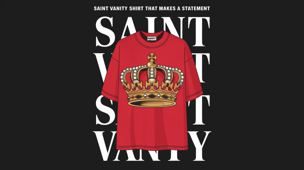 Bold Streetwear: Saint Vanity shirt That Makes a Statement