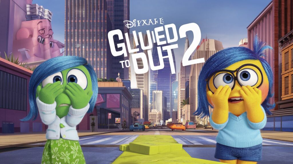 Inside Out 2 Glued to Phone