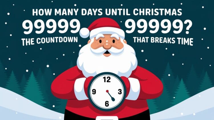 How Many Days Until Christmas 999999999999?
