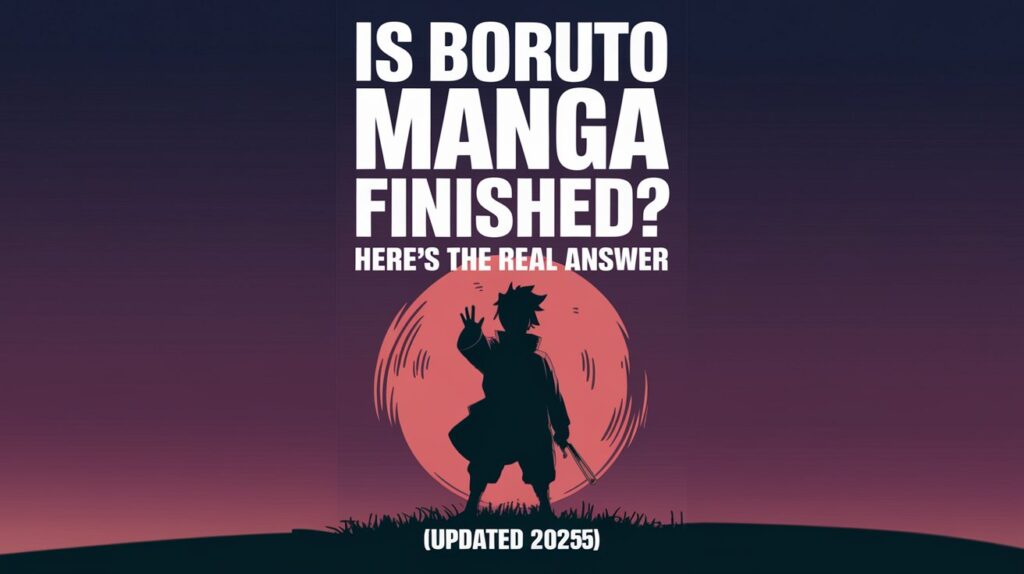 Is Boruto Manga Finished? Here’s the Real Answer (Updated 2025)