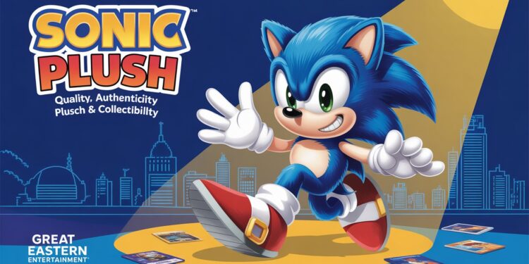 Great Eastern Entertainment Sonic Plush