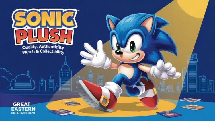 Great Eastern Entertainment Sonic Plush
