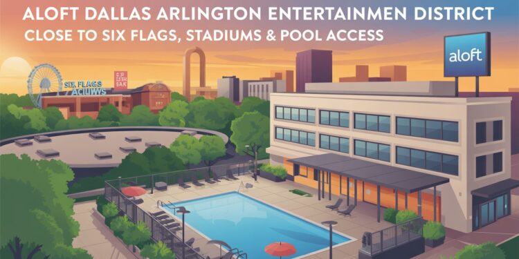 Aloft Dallas Arlington Entertainment District