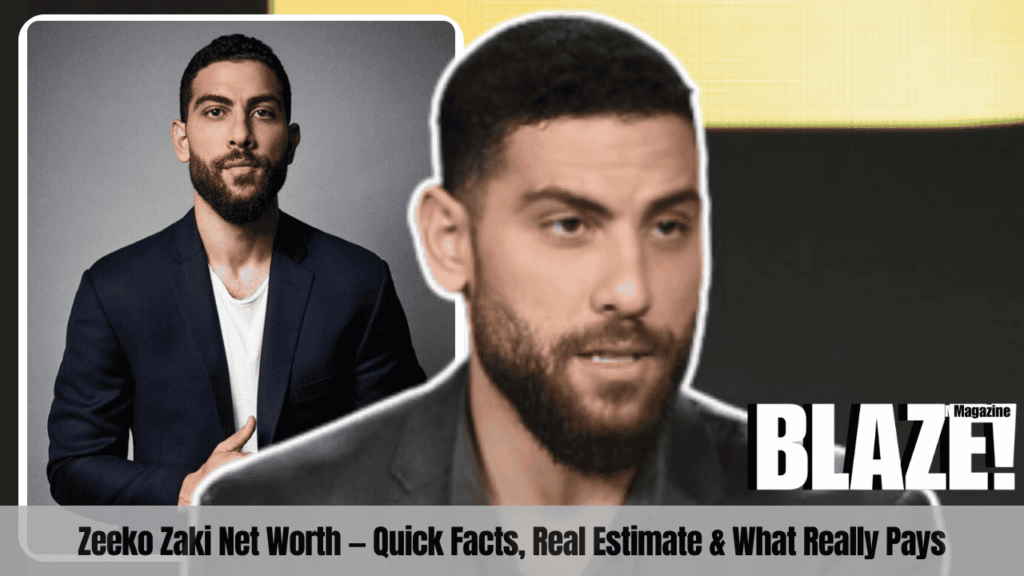 Zeeko Zaki Net Worth — Quick Facts, Real Estimate & What Really Pays
