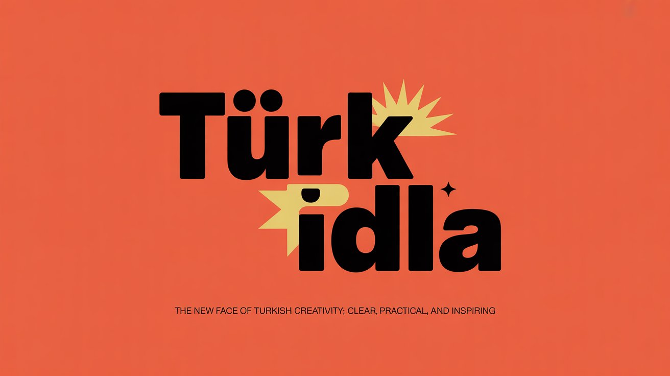 Türk Idla | The New Face of Turkish Creativity: Clear, Practical, and Inspiring