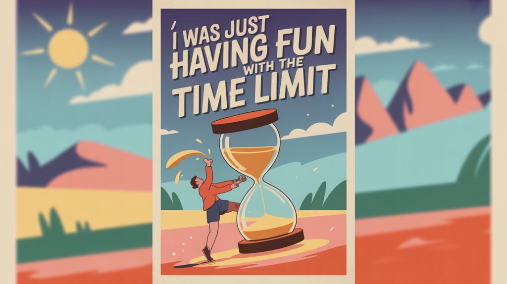 I Was Just Having Fun With the Time Limit