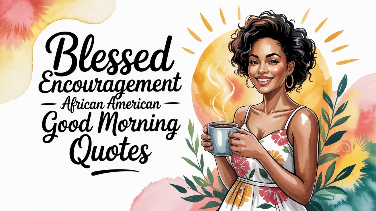 Blessed Encouragement African American Good Morning Quotes
