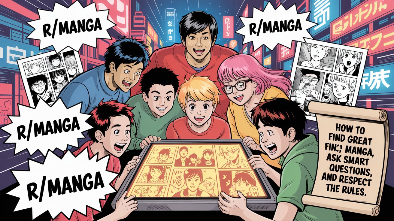 r/Manga | How to Find Great Manga, Ask Smart Questions, and Respect the Rules