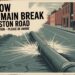 Glasgow Water Main Break Shettleston Road
