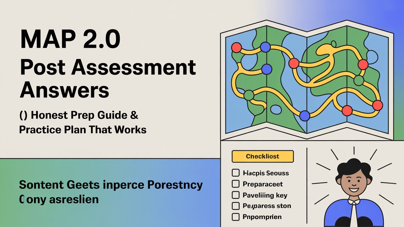 Map 2.0 Post Assessment Answers