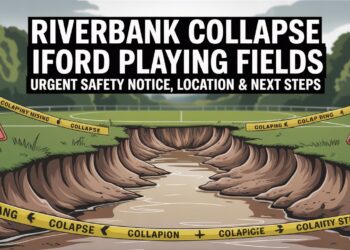 Riverbank Collapse Iford Playing Fields