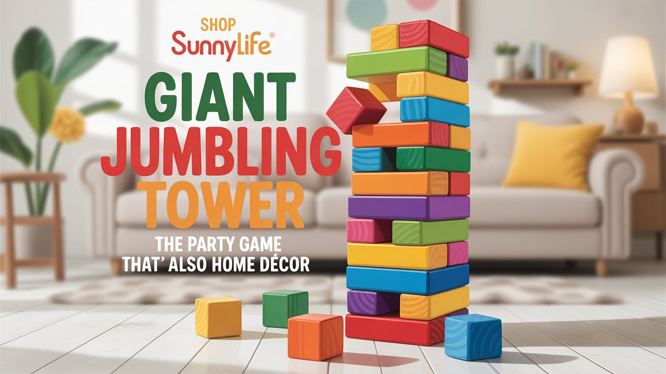 Shop Sunnylife Giant Jumbling Tower