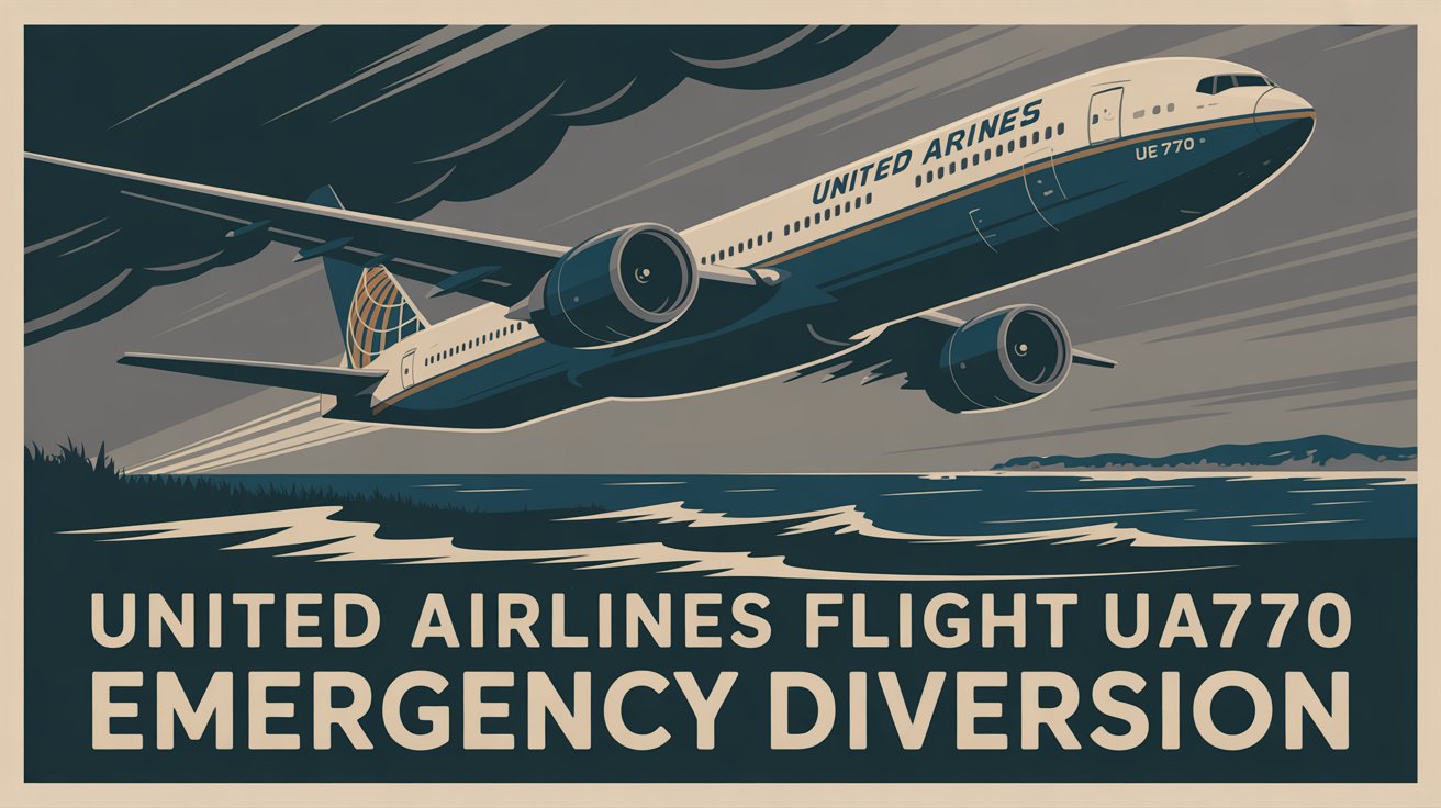 United Airlines Flight UA770 Emergency Diversion