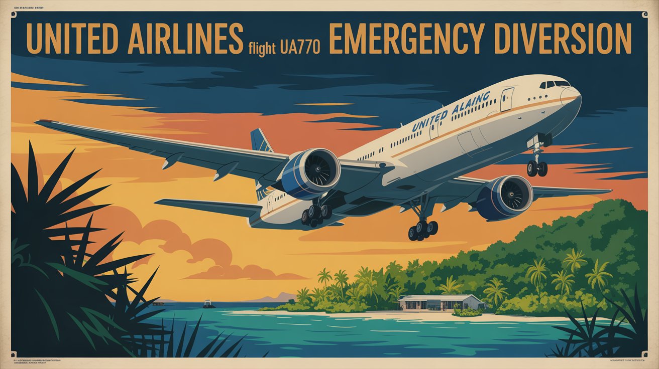 United Airlines Flight UA770 Emergency Diversion