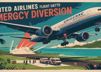 United Airlines Flight UA770 Emergency Diversion