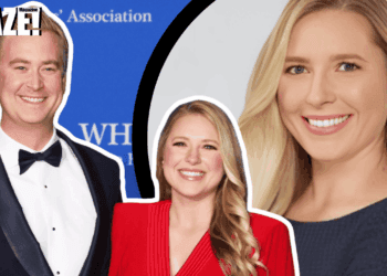 Peter Doocy Wife | Hillary Vaughn: Marriage, Career, Kids