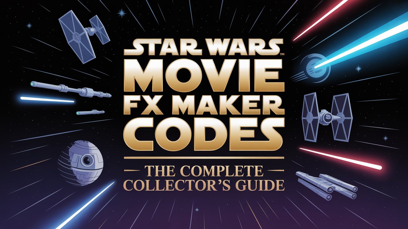Star Wars Movie FX Maker Codes
