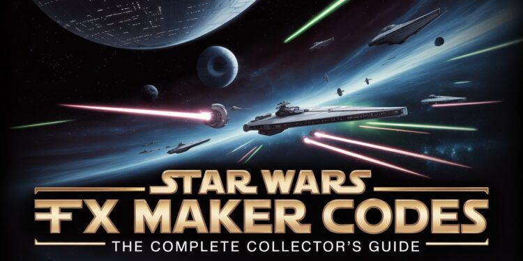 Star Wars Movie FX Maker Codes