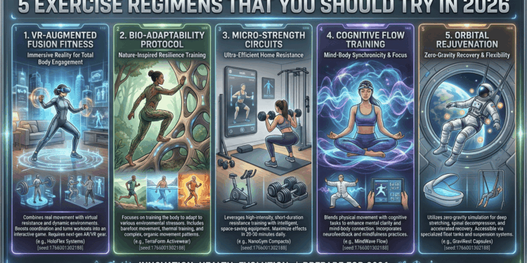 5 Exercise Regimens That You Should Try in 2026