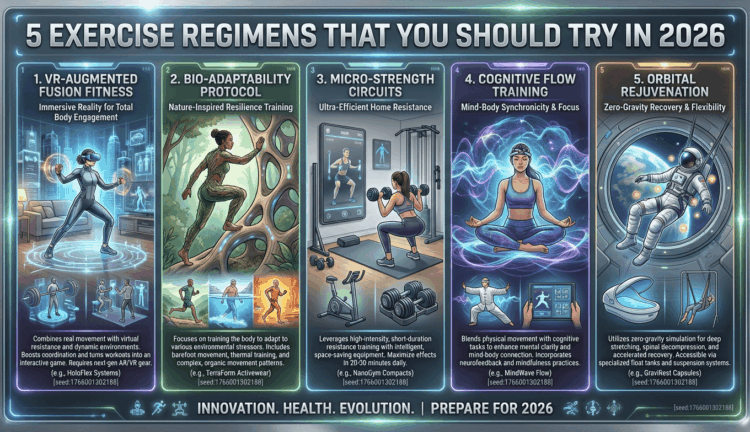 5 Exercise Regimens That You Should Try in 2026