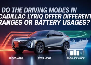 Do The Driving Modes In Cadillac Lyriq Offer Different Ranges Or Battery Usages?