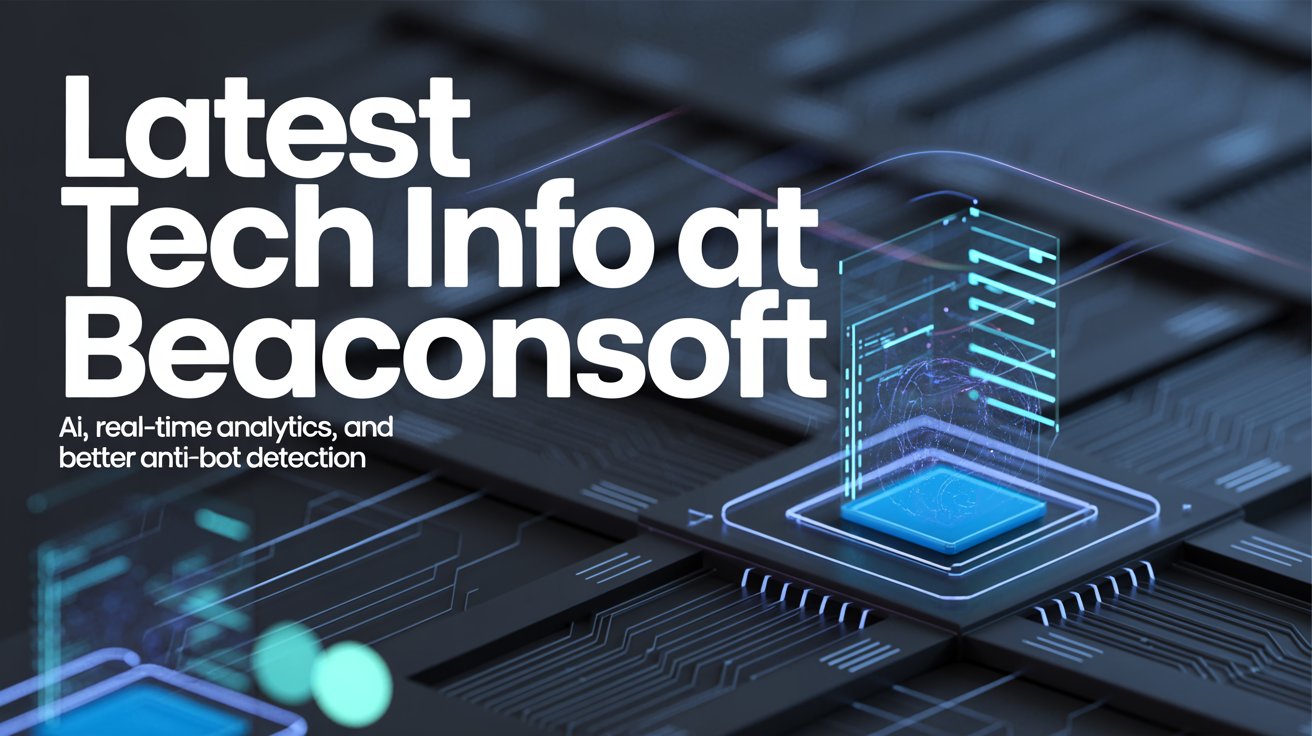 Latest Tech Info At Beaconsoft | AI, Real-Time Analytics, and Better  Anti-Bot Detection