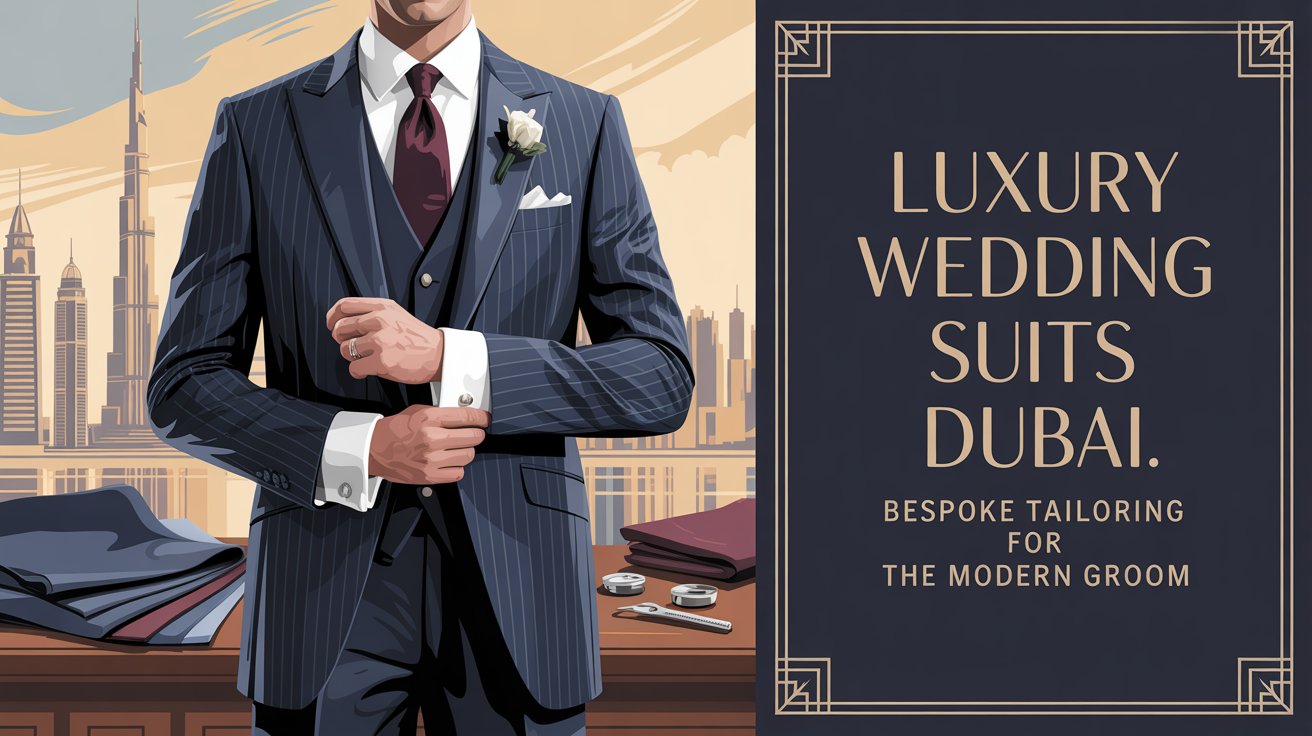 Luxury Wedding Suits Dubai Bespoke Tailoring for the Modern Groom