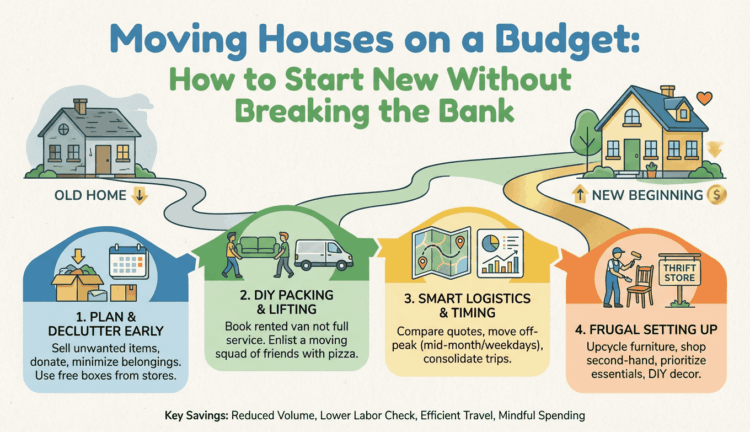 Moving Houses on a Budget How to Start New Without Breaking the Bank