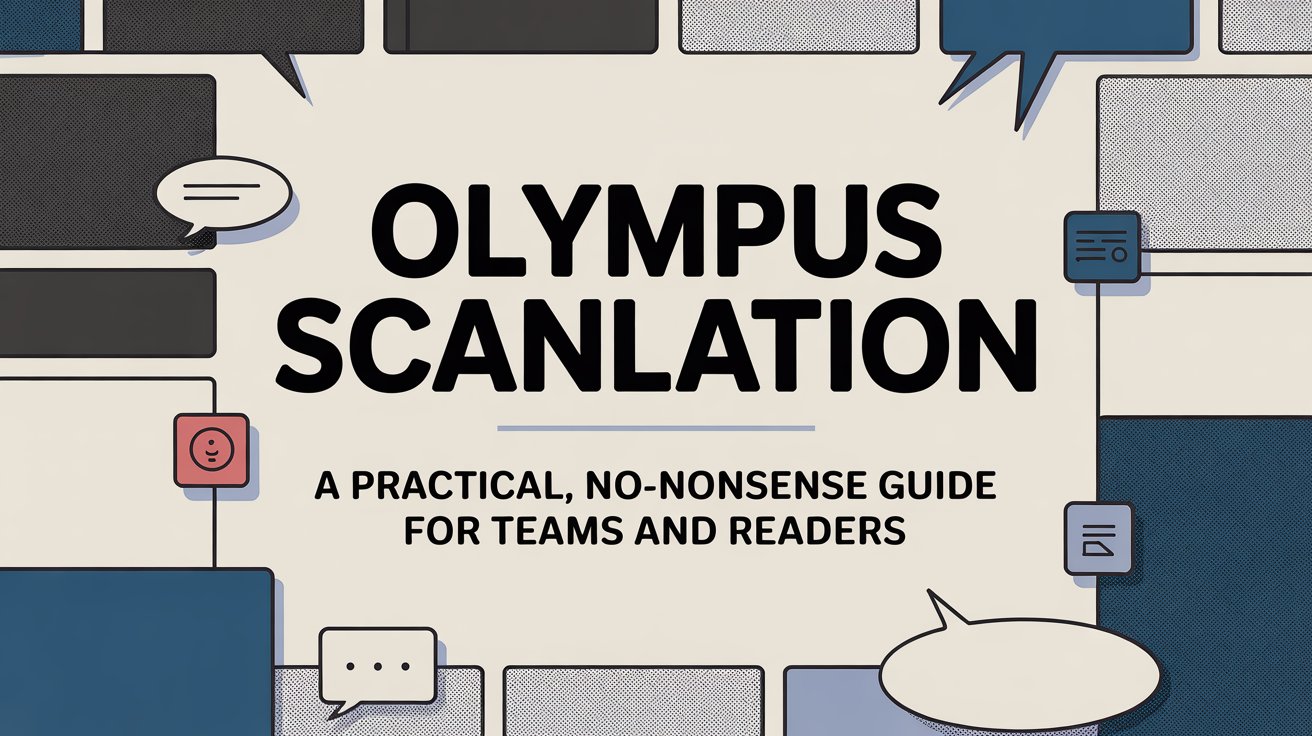 Olympus Scanlation | A Practical, No-Nonsense Guide for Teams and Readers