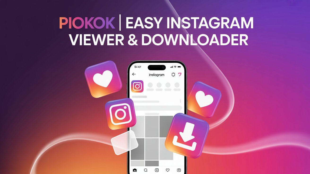 Piokok | Easy Instagram Viewer & Downloader