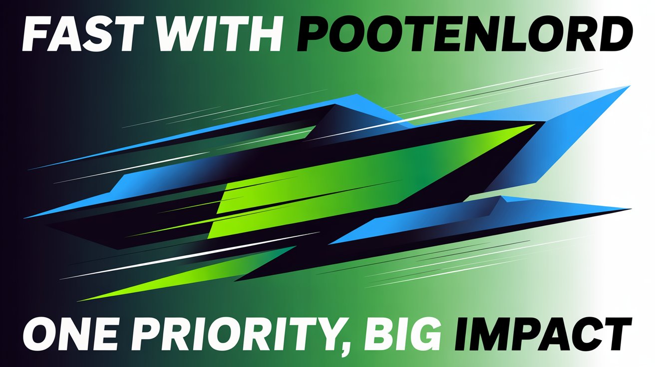 Fast with Pootenlord | One Priority, Big Impact