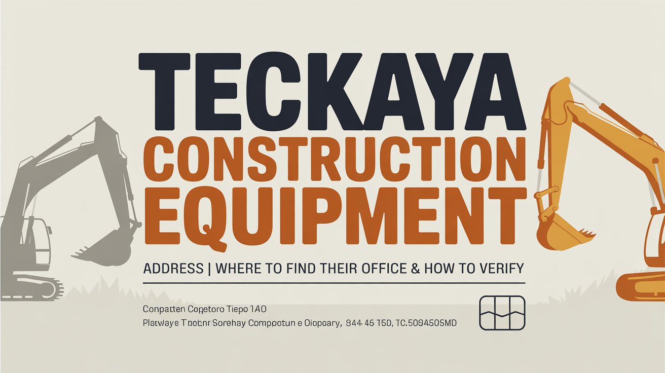 Teckaya Construction Equipment Address