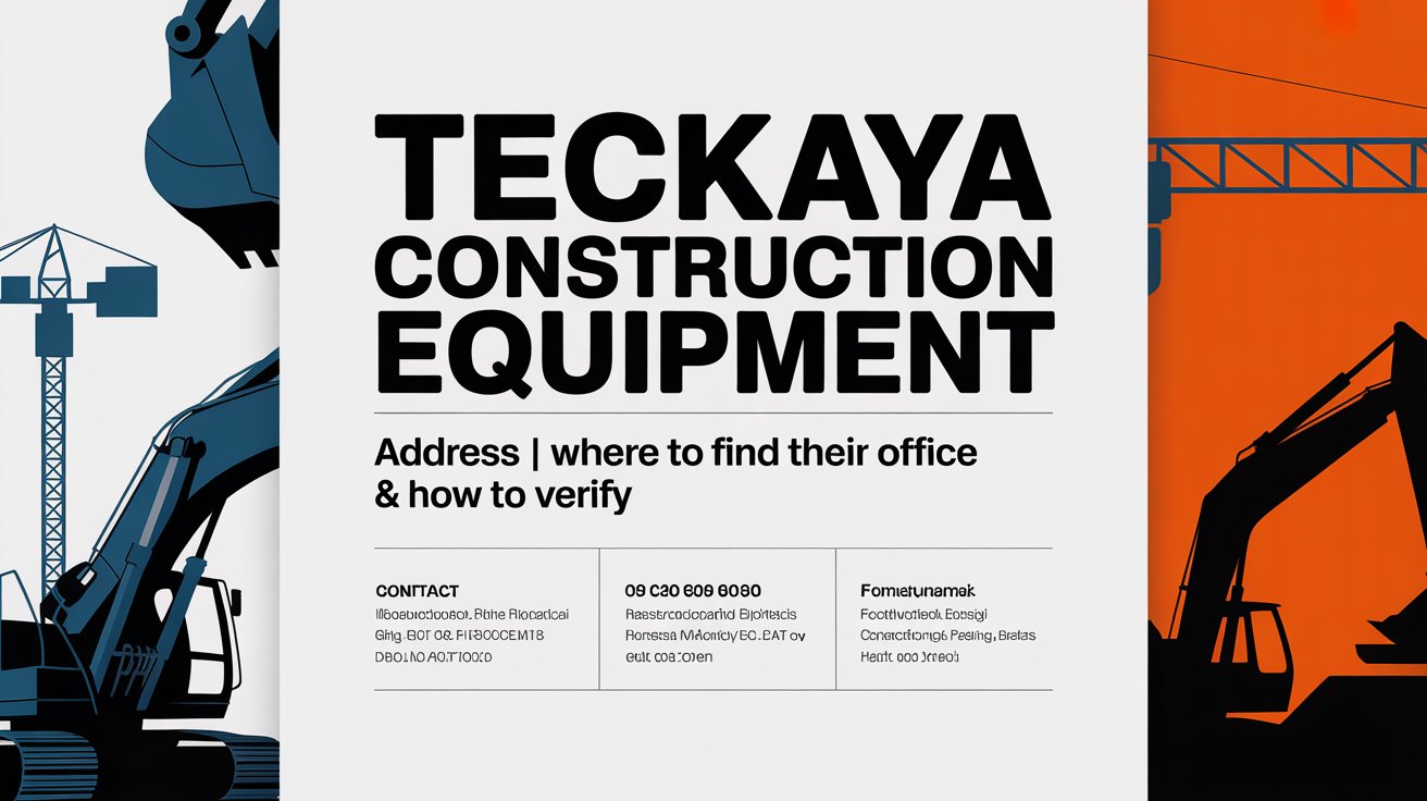 Teckaya Construction Equipment Address