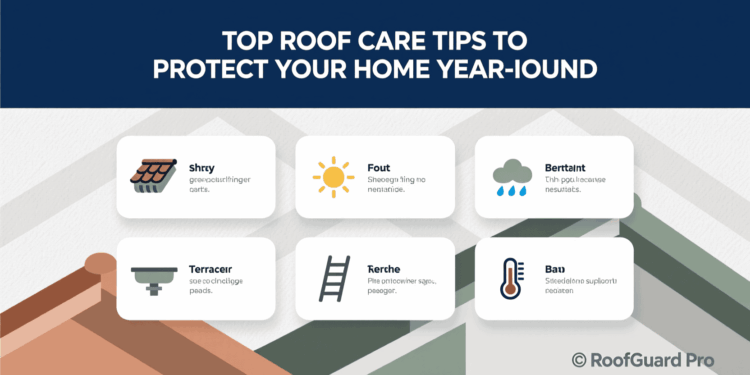Top Roof Care Tips to Protect Your Home Year-Round