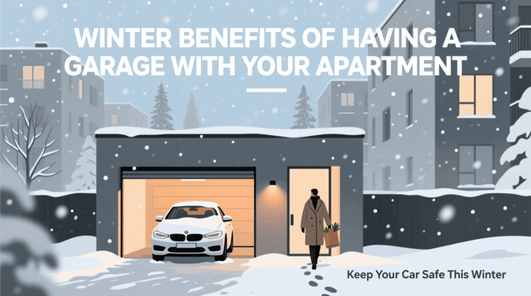 Winter Benefits of Having a Garage With Your Apartment