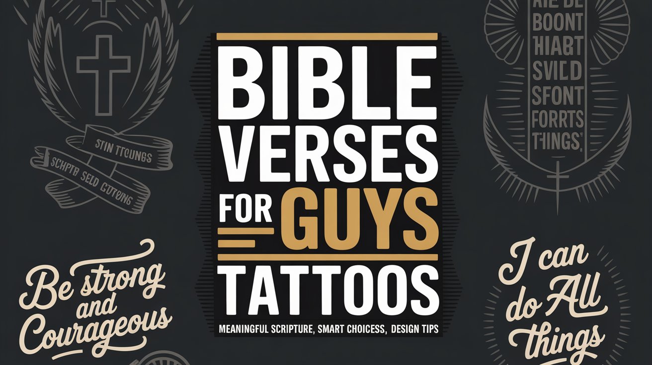 Bible Verses For Guys Tattoos