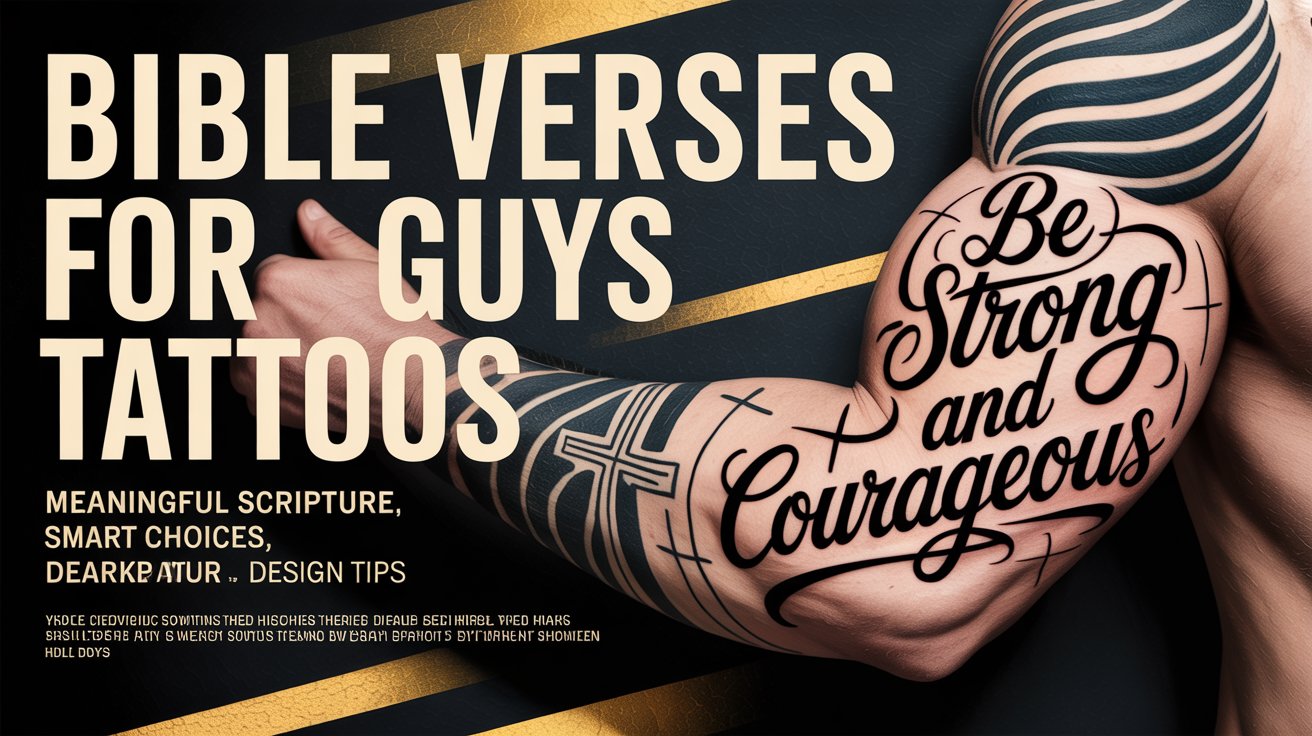 Bible Verses For Guys Tattoos