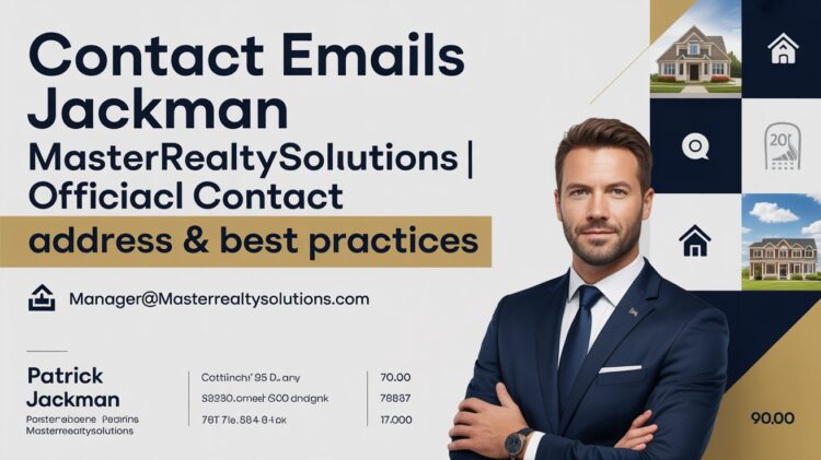 Contact Emails Jackman Masterrealtysolutions