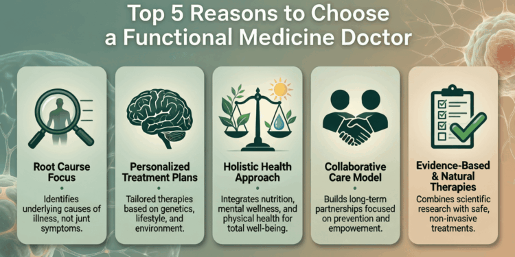Top 5 Reasons to Choose a Functional Medicine Doctor