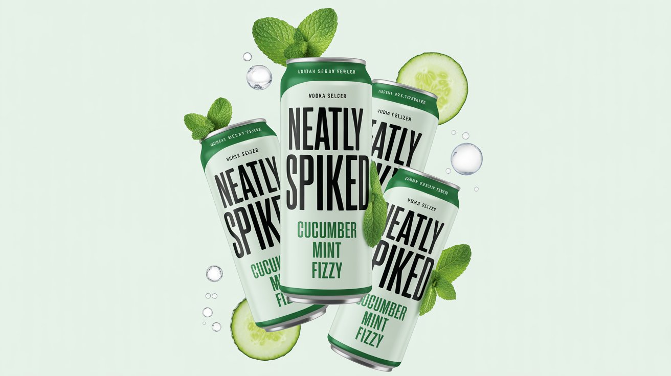 What Is Brand In Neatly Spiked Cucumber Mint Fizzy 4pk