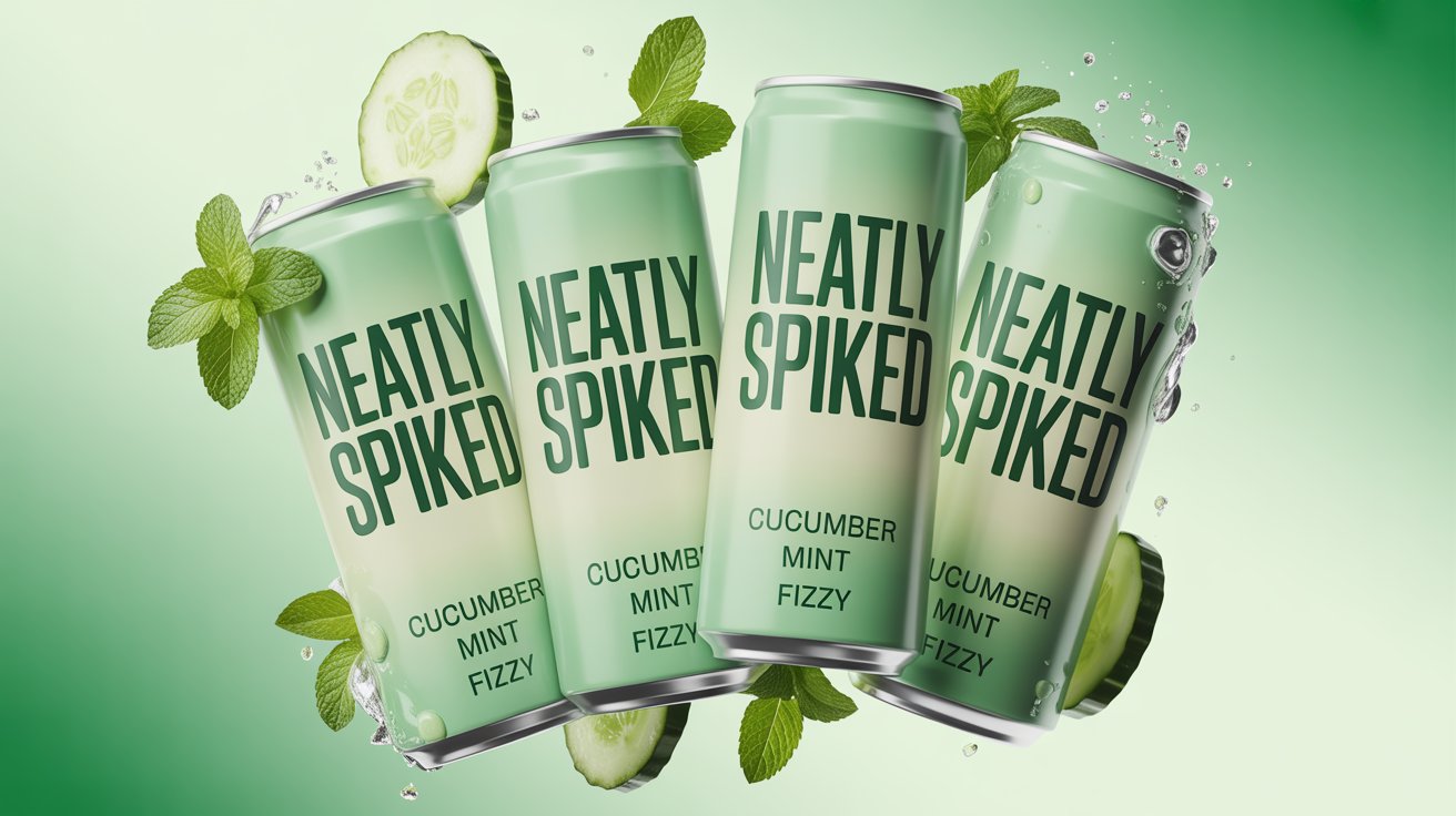 What Is Brand In Neatly Spiked Cucumber Mint Fizzy 4pk