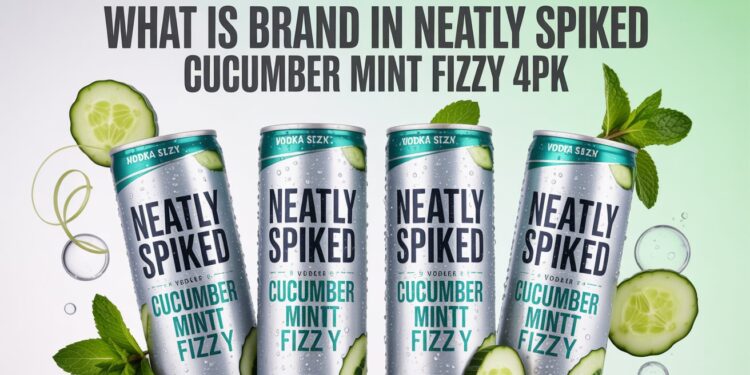 What Is Brand In Neatly Spiked Cucumber Mint Fizzy 4pk