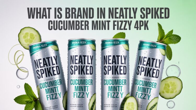 What Is Brand In Neatly Spiked Cucumber Mint Fizzy 4pk