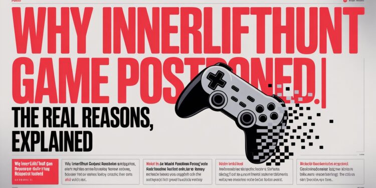 Why Innerlifthunt Game Postponed
