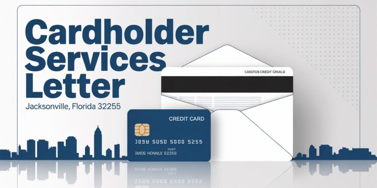 Cardholder Services Letter Jacksonville Florida 32255