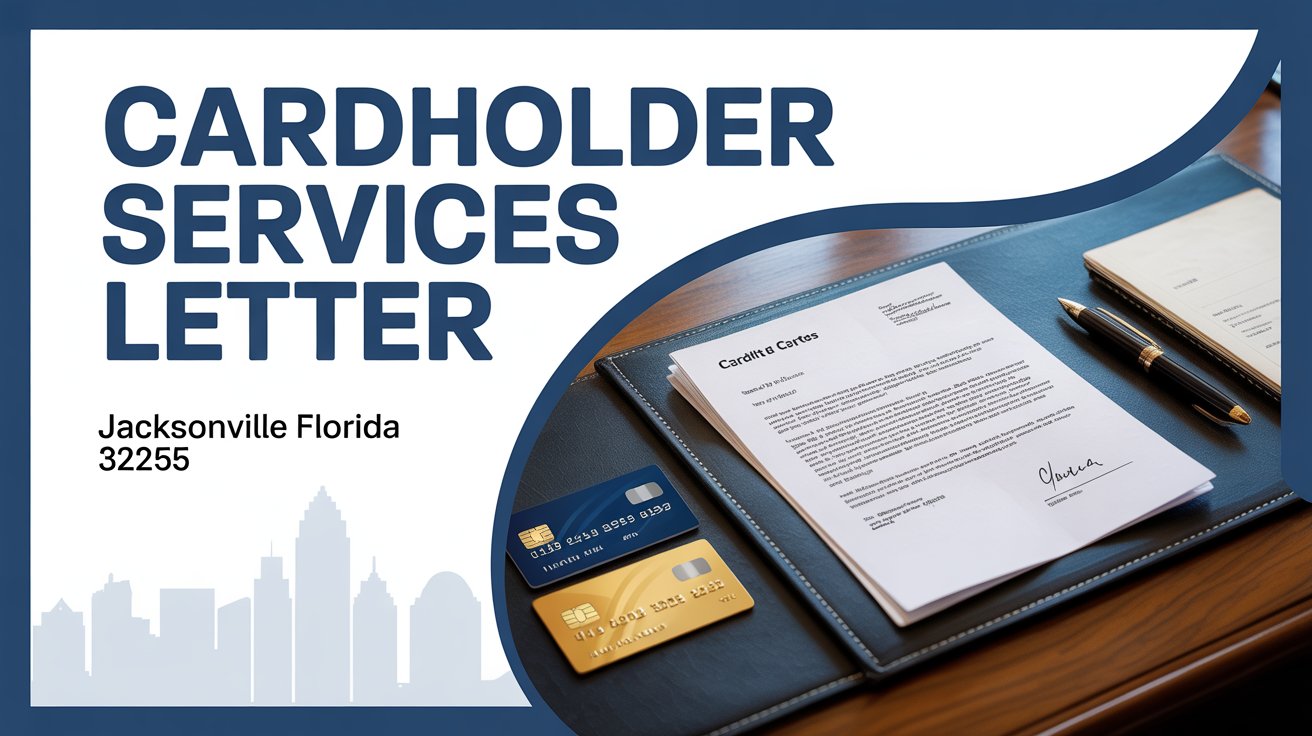 Cardholder Services Letter Jacksonville Florida 32255