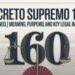Decreto Supremo 160