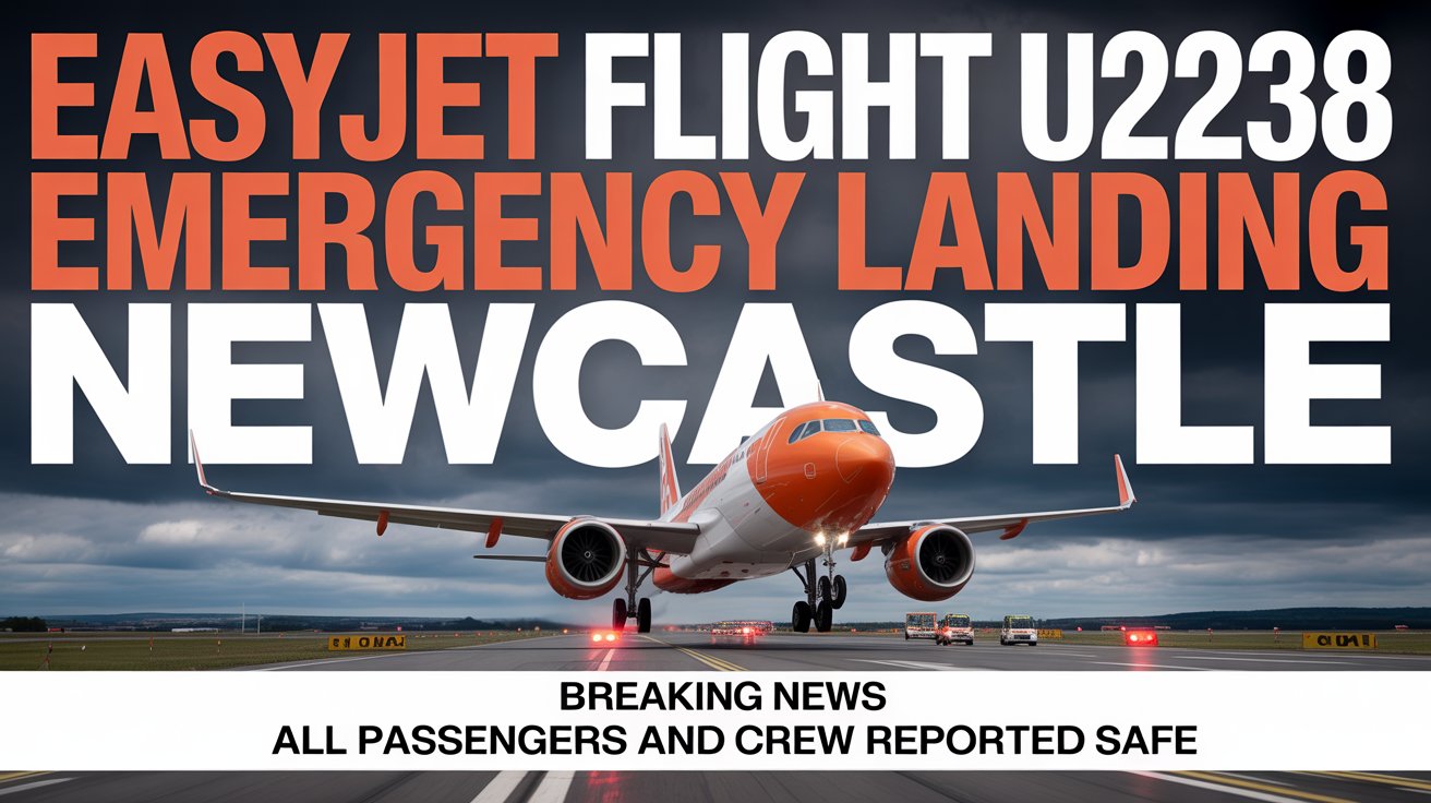 EasyJet Flight U2238 Emergency Landing Newcastle