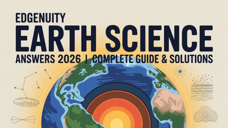 Edgenuity Earth Science Answers